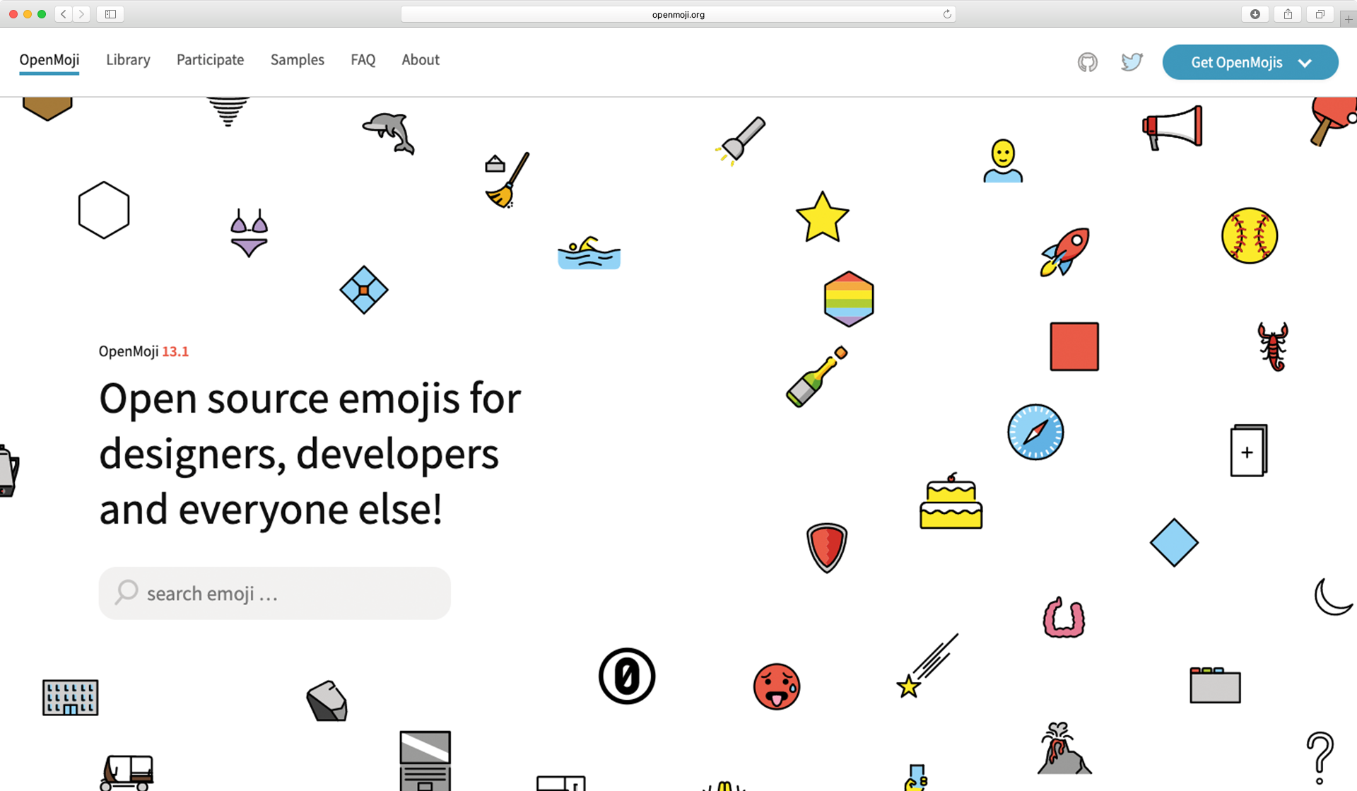 Library · OpenMoji